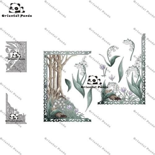New Dies 2020 Inside the forest Metal Cutting Dies diy Dies photo album cutting dies Scrapbooking Stencil Die Cuts Card Making