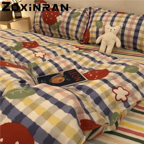 Couple Duvet Cover Duvet Cover Set Bedspread Set Family Kits Nordic Bed Cover 90 Duvet Cover Queen Anime Bed Sheets