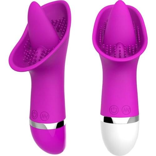 ORISSI large tongue vibrator Women use a masturbator to lick the clitoris to stimulate the human body with a massage stick