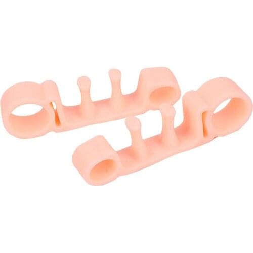 Toe Separator Hallux Valgus Corrector Straightener Bunion Adjuster Feet Care Toe Braces Orthodontic Foot Toe Braces Foot Care