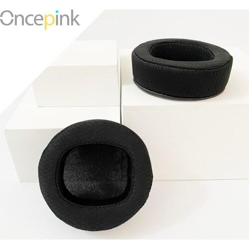 Oncepink Replacement EarPads For Beyerdynamic DT240Pro DT240 PRO Headphone Breath Cloth Ear Cushion Cover Repair Parts
