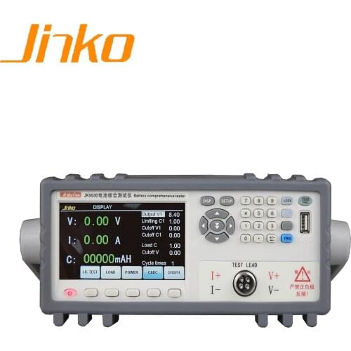 JK5530 0-36V battery tester for battery capacity, internal resistance and voltage 18650 battery tester in China