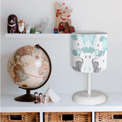 Car Pattern Children 'S Room Night light Table Top Lamps Lighting lampshade Star Cloud Educational Lighting