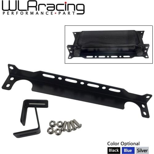 WLR - New British type Universal Engine Oil Cooler Mounting Bracket Kit 2mm Thickness Aluminum WLR-OCB01