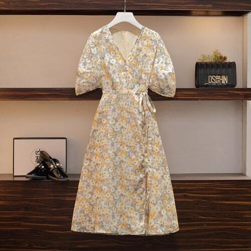 2021 summer vestidos de festa slim Robes Femme Pastel elegant Dress Female high waist Clothes for Women