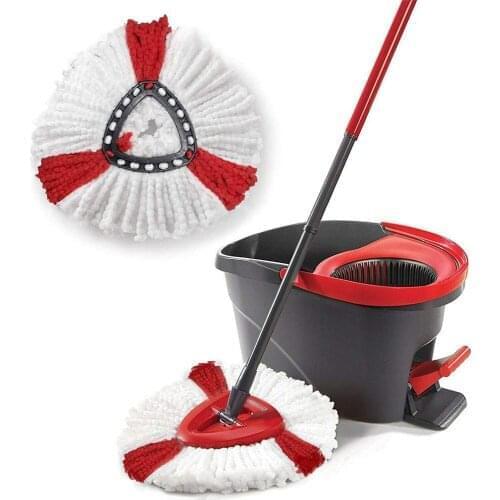 3pcs Microfiber Spin Mop Clean Refill Replacement Head for Vileda O-Cedar EasyWring Mop Home Cleaning Tools Mop Accessories