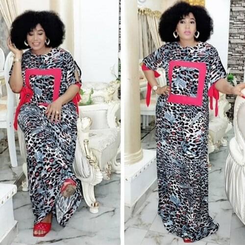 African Dresses For Women Summer Plus Size Dashiki Africa Dress African Clothes Ladies Traditional Boubou Robe Africaine Femme