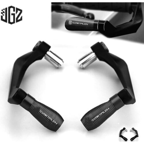 Motorcycle Accessories 22MM CNC Aluminum Handle Bar End Hand Guards Protector For Husqvarna Svartpilen 401 250 701 2018 - 2021