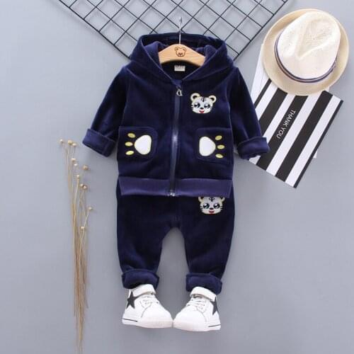 Baby Girls Boys Jogging Clothing Sets Spring Autumn Children Hoodies+Pants 2pcs Unisex Tracksuits for Baby Kids Fashion Suit