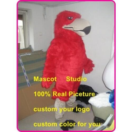 Halloween Red Hawk Mascot Eagle Falcon Custom Fancy Theme Fancy Dress Carnival