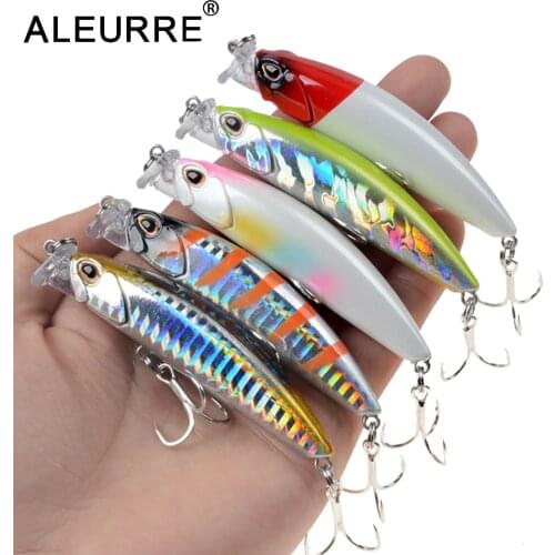 Shoal Minnow Sinking Fishing Lure 80mm 10g Swimbaits Bass Wobblers Hard Bait Crankbait for pike Fishing Tackle