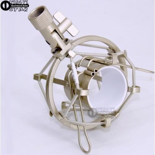 Metal Studio Recording Microphone Shock Mount Stand Condenser Mic Clip Holder Suspension Clamp Computer BM800 BM700 Shockmount