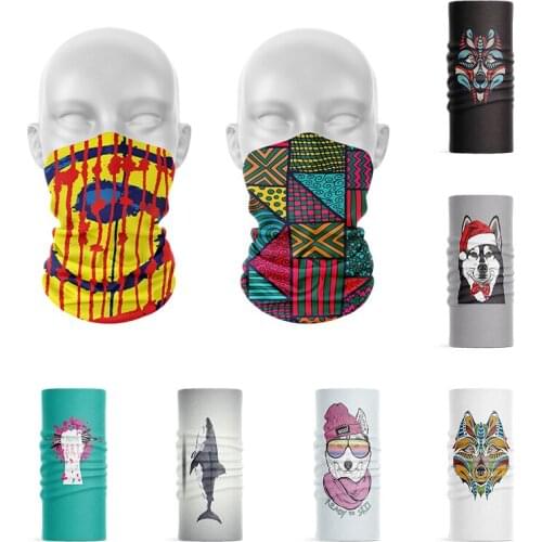 3D Printed Men Ring Scarf Fashion Summer Bandana Microfiber Seamless Tubular Dust Mask Women Hair Accessories Headband бандана