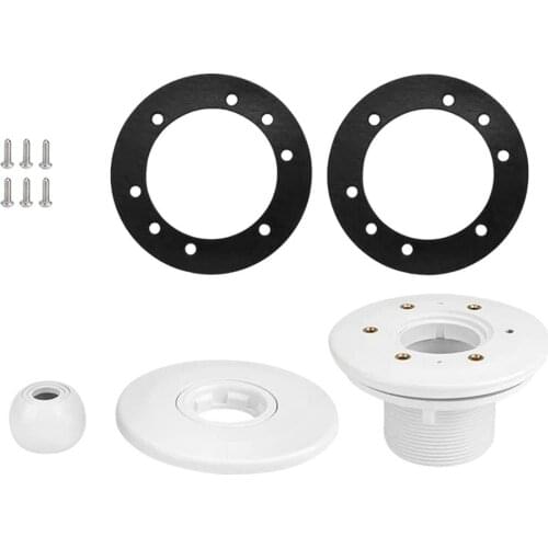 Swimming Pool Outlet Nozzle 360 Rotation Pool Massage Nozzle Water Outlet SPA Eyeball Jet Tools Swimming Pool Accessory 2021 New