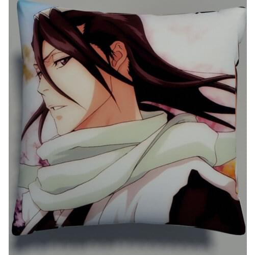 New Bleach Byakuya anime two side Pillowcases Hugging Pillow Cushion Case Cover Otaku Gift Cosplay 310