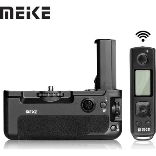 Meike MK-A9 Pro Battery Grip 2.4GHz Remote Controller to Vertical-shooting Function for Sony A9 A7RIII A7III A7 III camera