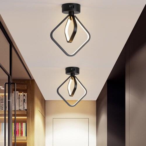 Modern Corridor Light Modern Simple Aluminum Ceiling Lamp Creative Personality Stairs Lobby Porch Balcony Ceiling Lamps