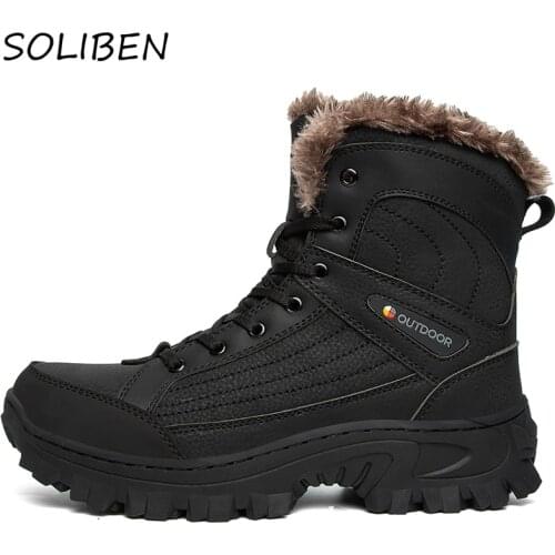 Outdoor Waterproof Hiking Boots Men Trekking Shoes Walking Climbing Hiking Shoes Mountain Sport Boots Hunting Men Sneakers
