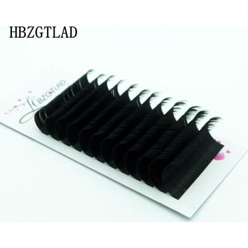 All size C/D/DD 20-25mm mix Faux Mink Individual Eyelash Lashes Maquiagem Cilios For Professionals Soft Mink Eyelash Extension