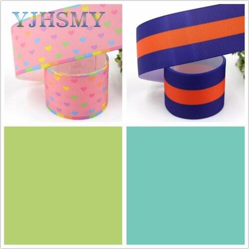 YJHSMY,I-19525-1326,38mm 10yards geometric Thermal transfer Printed grosgrain Ribbons,bow cap DIY accessories decorations