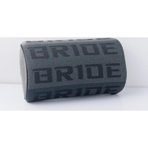 1pcs JDM Style BRIDE Fabric Pillow Seat Support Decor Headrest Backrest Cushion Hellaflush Neck Pads Fabric Racing Gradation