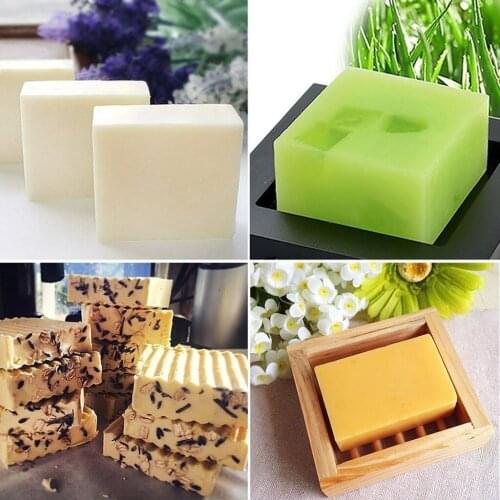 4pcs Soap Making Mold with Wood Box + 2x Cutter + Adjustable Cutter Mould
