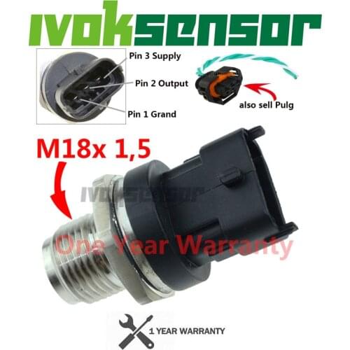 Common Fuel Pressure Sensor For Iveco EuroCargo MAN Hocl LC LION S CITY NG NL NM TGL TGX TGM TGS CASEIH 51574210229 0281002930