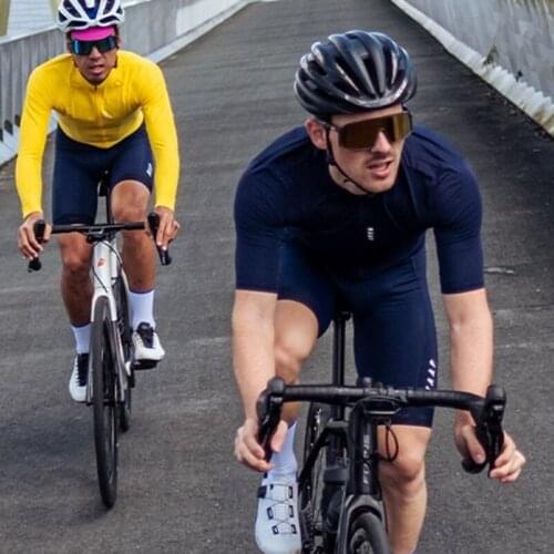 MAAP Pure Color Cycling Jersey Men 2021 New Navy Blue Bicycle Riding Shirt Summer Short Sleeve BIke Wear Solid Pink Sport Tops