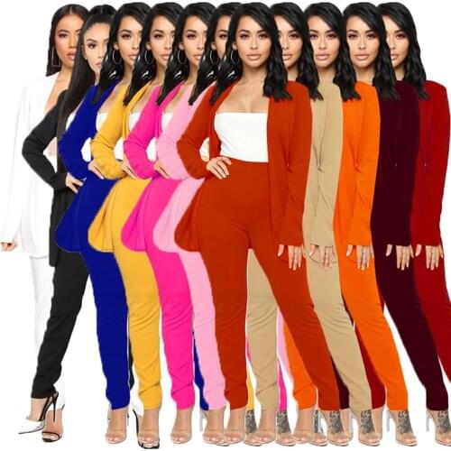 HRDGGDR Women's Office Trouser Suits
