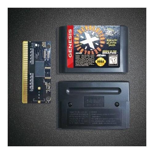 Revolution X - 16 Bit MD Game Card for Sega Megadrive Genesis Video Game Console Cartridge