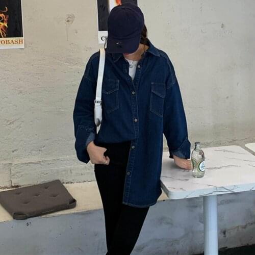 JKKFZY Womens Denim Shirts