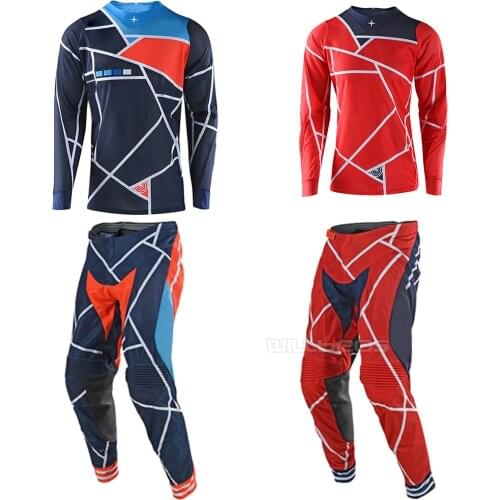 Motocross Racing Gear Set Jersey Pants MX Dirt Mountain Bicycle Offroad Kits Motorcycle Moto Travel Suit Mens