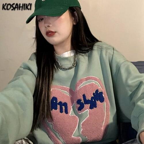 KOSAHIKI Sweatshirts For Women