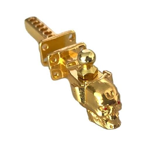 Metal Skull Head Trailer Hook Tail Hook For 1/10 RC Crawler Car Traxxas TRX4TRX6 D90 D110 Axial Scx10 90046 TF2 GEN8