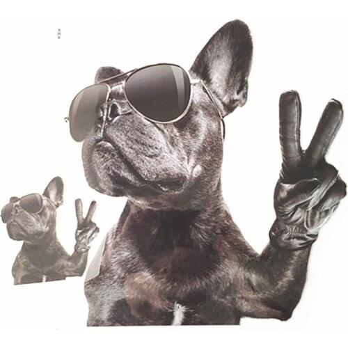 Victory Dog Patch Heat Tranfer Printing Clothes Stickers Large Badge Iron On Patches For Clothing Strange things Christmas gift