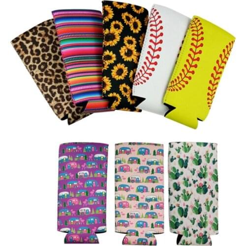 Neoprene Beer Cans Cool Drink Bottle Sleeve Covers Insulation Wrap Cover