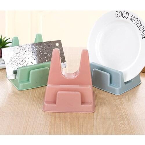 New 1 Pcs Organizer Rack Spoon Rest Pot Pan Lid Rack Stand Kitchen Holder Tool Kitchen Utensil pot holders pan cover holder