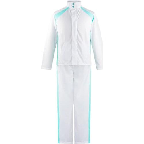 New Anime Haikyuu！！ Aoba Johsai Oikawa Tooru Cosplay Costume High School Volleyball Team Sportswear Outfit Coat Pants