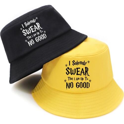 Folding Bucket Hats Simple Print Mens Sunscreen K-pop Fishing Hats Ladies Street Headwear Outdoor Panama Summer 2020 Bob Chapeau