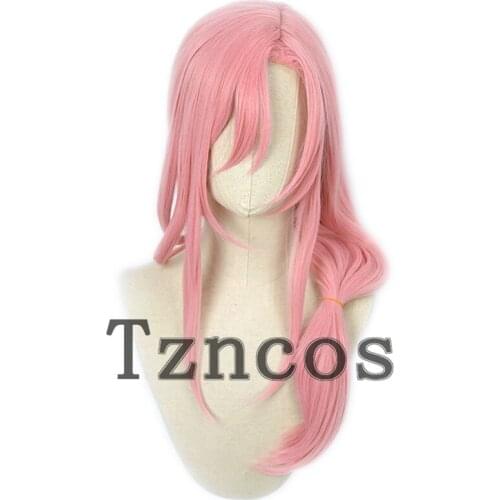 Tzncos Anime SK8 The Infinity Cherry Blossom Cosplay Wig Cosplay Pink Long Wig Heat Resistant Synthetic Hair