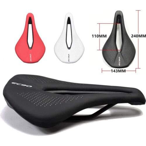 Bicycle Seat Saddle MTB Road Bike Saddles Mountain Bike Racing Saddle PU Breathable Soft Seat Cushion