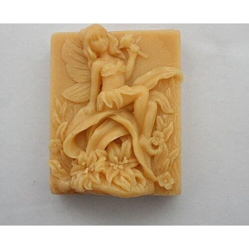 Hot Sale!!1pcs New Style Romantic Series Girl (zx1700) Silicone Handmade Soap Mold Crafts DIY Mold