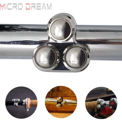 3-Button Switch Universal One Inch Handlebar M-switch Push Button Switch Control For Cafe Racer Bobber 25mm Waterproof Switches