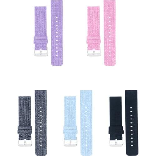 Universal 22mm Watch Band Wrist Strap Nylon Watchbands Bracelet For Women Men