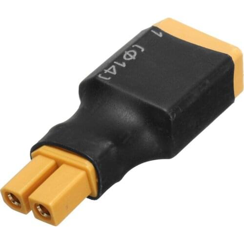 High-quality XT60 male plug to XT30 female socket adapter for Quadcopter helicopter battery connector spare parts