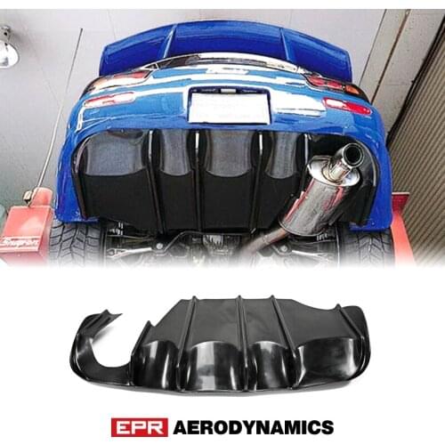 For RX7 FD3S Feed Glass Fiber Rear Diffuser Trim