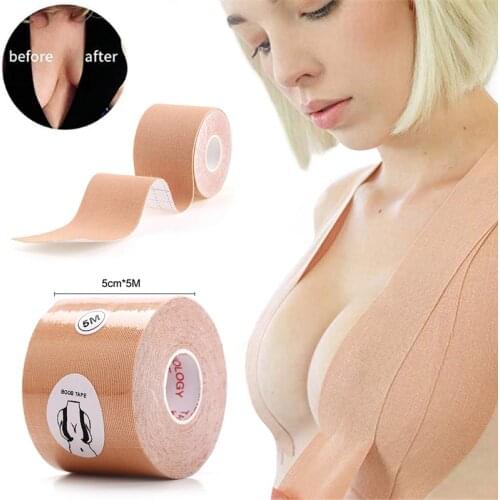 Boob Tape Women Breast Nipple Covers Intimates Sexy Bralette Push Up Bra Body Invisible Breast Pasties Tape Adhesive Bras
