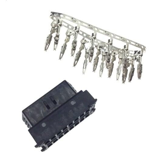 1355311-1 for Mercedes-Benz 16PIN OBDii plug for TYCO/TE connector A2025405981 for Actros MP4 truck housing