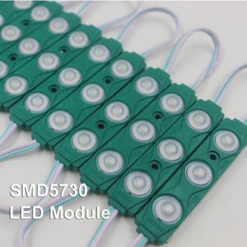 160 Degree Wide Beam angle with Lens SMD 5630 5730 LED Module for Advertising sign and Channel Letter IP65 1.5W DC12V