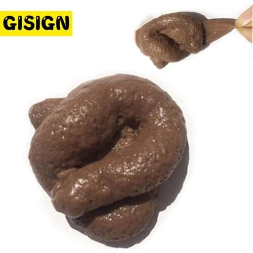 Antistress Joke Toys Fake Poop Turd Realistic Shit Piece of Prank Gadget Squish Tricky Funny Toys Gag Mischief Gift